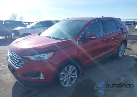 2021 Ford Edge Titanium z USA, uszkodzony, nr VIN 2FMPK4K90MBA04903